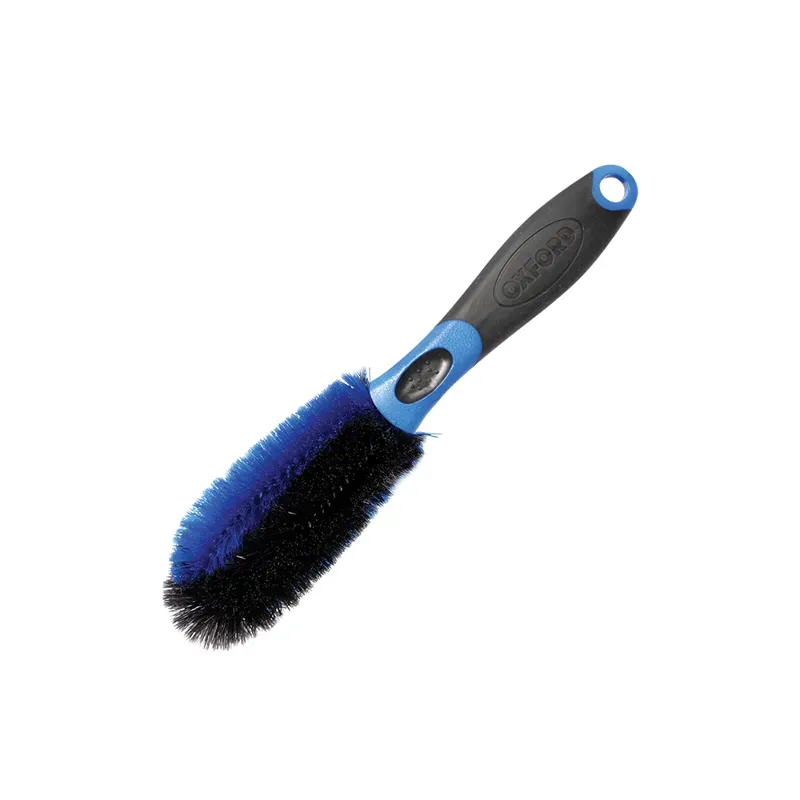 Oxford Double Stubble Wheel Brush in Black