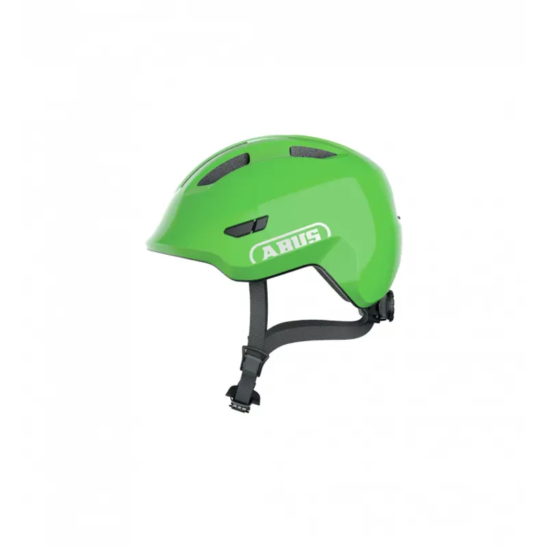 Abus Smiley 3.0 Shiny Kids Helmet in Green
