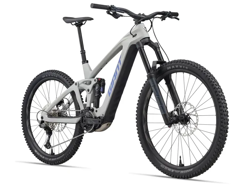 Giant Reign Advanced E+ 2 E-MTB in Moon Dust-1