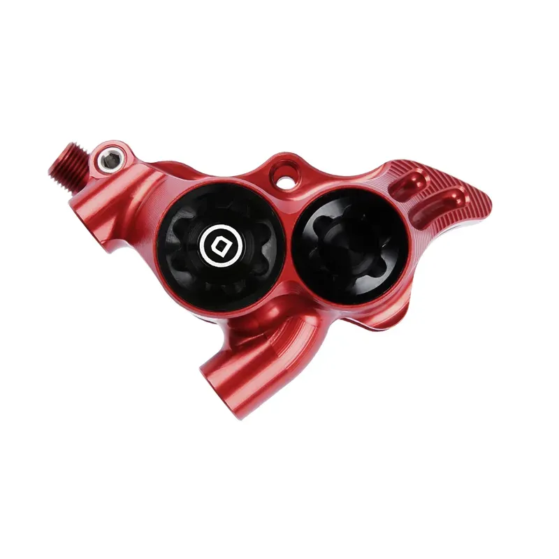 RX4+ Caliper Complete - FM Std - DOT - Red