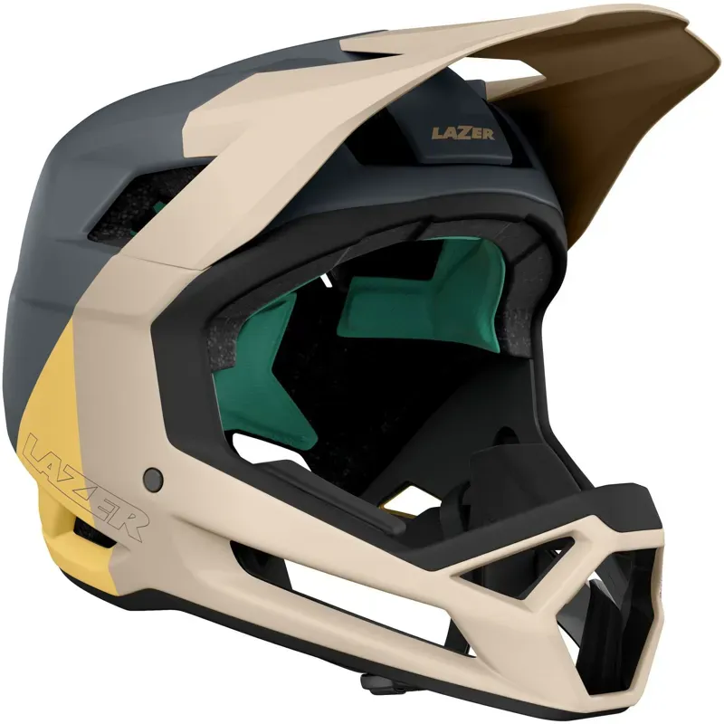 Lazer Cage KinetiCore Full Face Helmet in Sand