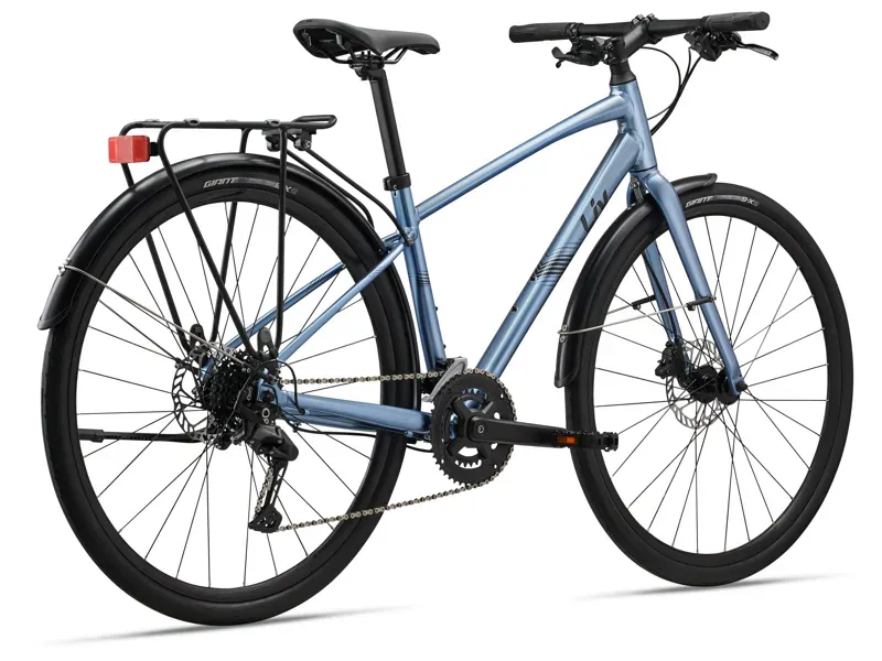 Liv Alight 2 City Disc Hybrid Bike in Frost Silver-1