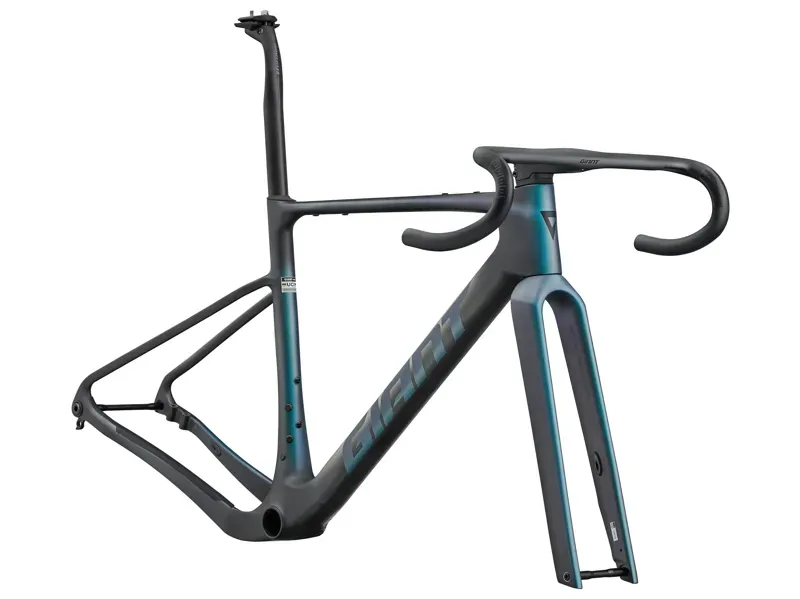 Giant Revolt Advanced SL-FF Gravel Bike Frameset in Superspeed Teal-1