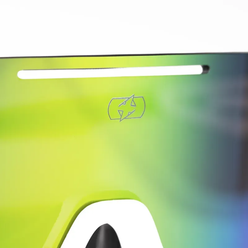 Oxford Corsa Sunglasses in White Frame/Rainbow Lens-2