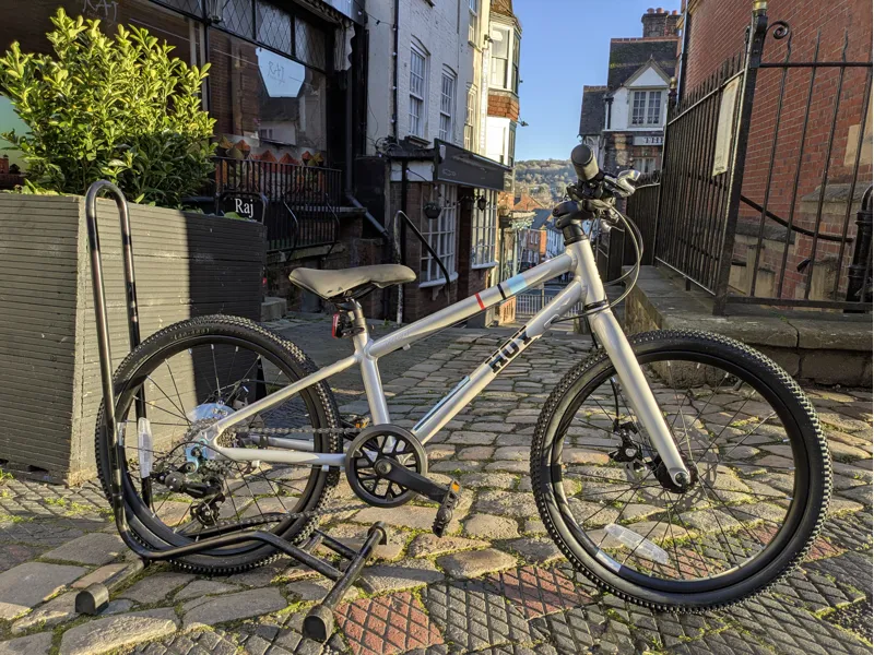 Hoy Pentland 20in Kids Bike in Titanium Silver-6