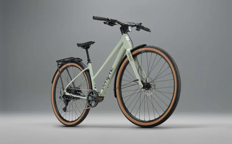 Whyte Bikes RheO 3 ST eCity and Leisure Bike in Gloss Sage Green-1