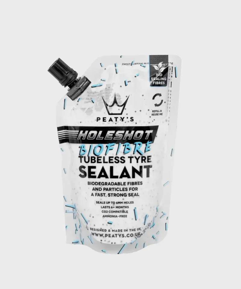 Peaty's Holeshot BioFibre Tubeless Tyre Sealant-4