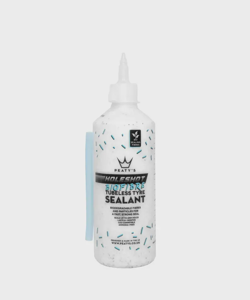 Peaty's Holeshot BioFibre Tubeless Tyre Sealant-2