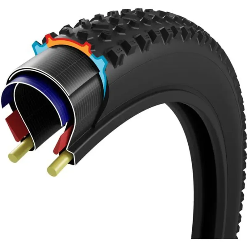 TYRE Vit Syerra 29x2.4 TLR Full Bk Black 29 x 2.4 inches-2